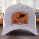 Husband Daddy Protector Hero Gifts for Men - Leather Patch Hat