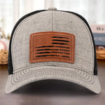 Husband Daddy Protector Hero Gifts for Men - Leather Patch Hat
