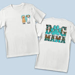 Custom Name Dog Mom Gifts for Women - Personalized Apparel Back And Front Printed
