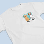 Custom Name Dog Mom Gifts for Women - Personalized Apparel Back And Front Printed
