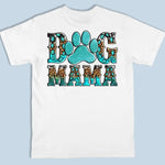 Custom Name Dog Mom Gifts for Women - Personalized Apparel Back And Front Printed