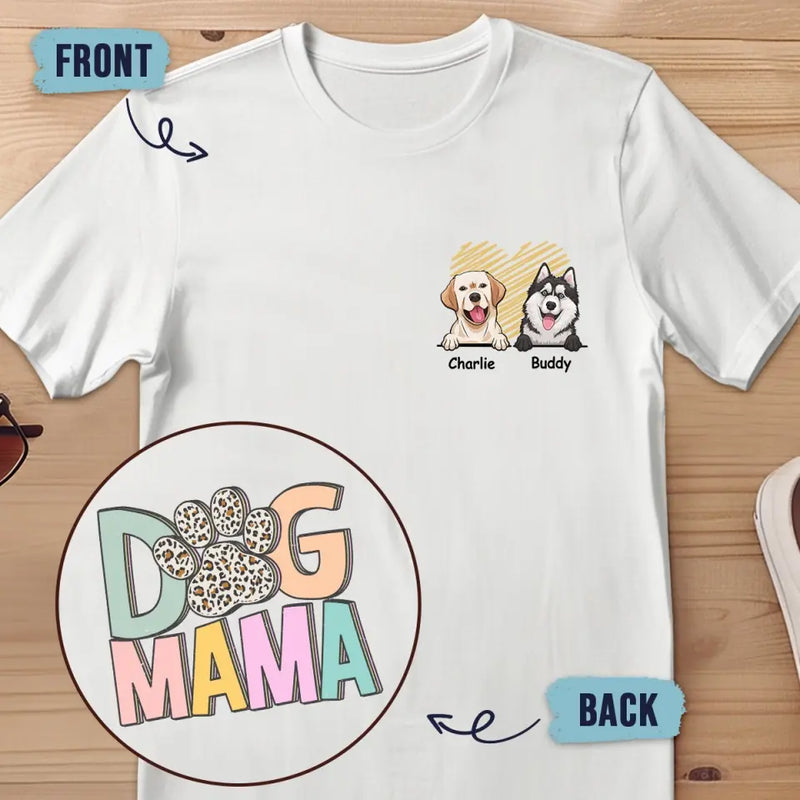 The Dog Is The God Of Frolic - Dog Personalized Custom Back And Front Printed Unisex T-shirt - Gift For Pet Owners, Pet Lovers