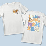 Custom Name Dog Mom Gifts for Women - Personalized Apparel Back And Front Printed
