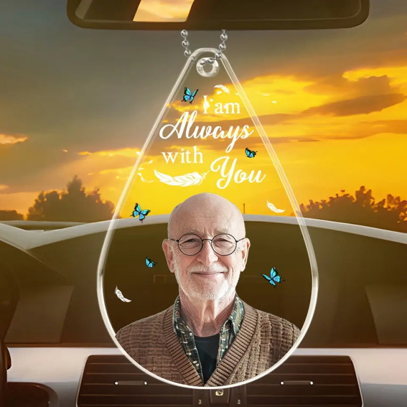 Custom Photo Memorial Gifts - Personalized Car Ornament