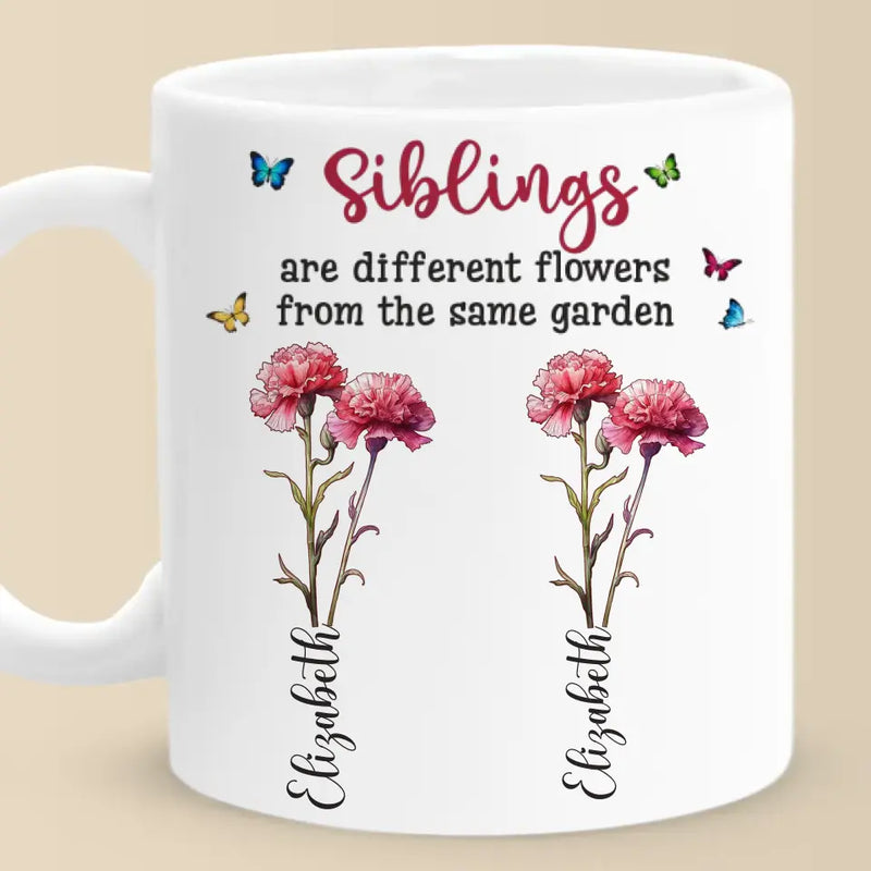 Custom Name Sibling Family Gifts - Personalized Mugs