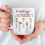 Custom Name Sibling Family Gifts - Personalized Mugs
