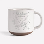 Custom Name Sister Gifts for Sisters - Personalized Pottery Mug