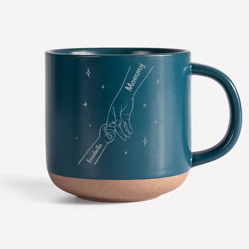 Custom Name Family Togetherness Gifts - Personalized Pottery Mug