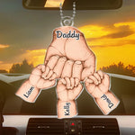 Custom Name Dad Gifts - Personalized Car Ornament
