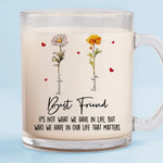 Custom Name Best Friend Gifts - Personalized Glass Mug