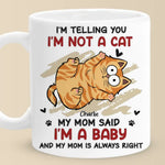 Custom Name Funny Cat Mom Gifts - Personalized Mugs