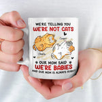 Custom Name Funny Cat Mom Gifts - Personalized Mugs