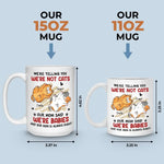 Custom Name Funny Cat Mom Gifts - Personalized Mugs