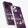 Custom Photo Call Me Grandma - Family Personalized Custom Clear Phone Case - Gift For Mom, Grandma