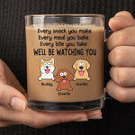 Custom Name Dog Lover Gifts - Personalized Glass Mug