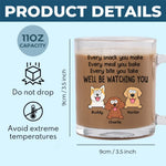 Custom Name Dog Lover Gifts - Personalized Glass Mug