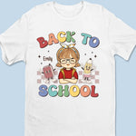 Custom Name Back to School Gifts for Kids - Personalized Apparel