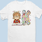 Custom Name First Grade Gifts for Girls - Personalized Apparel