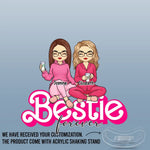 Custom Name Best Friend Gifts for Women - Personalized Shaking Stand