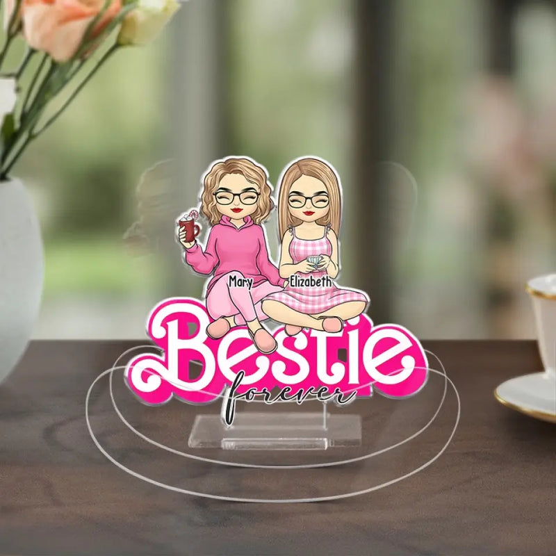 Custom Name Best Friend Gifts for Women - Personalized Shaking Stand