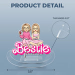 Custom Name Best Friend Gifts for Women - Personalized Shaking Stand