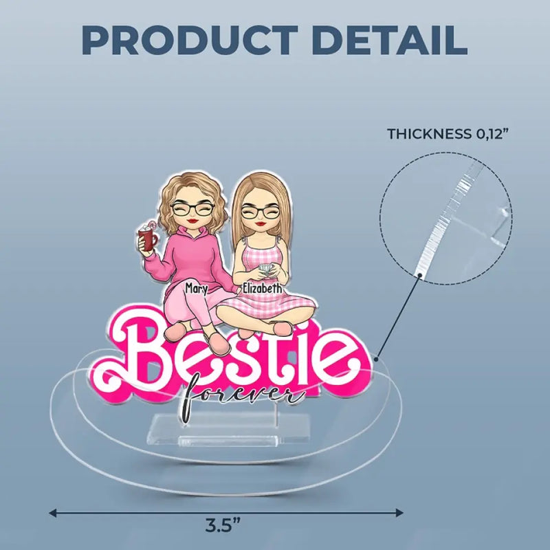 Custom Name Best Friend Gifts for Women - Personalized Shaking Stand