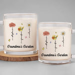Custom Name Grandma's Garden Gifts - Personalized Glass Mug
