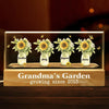 Love Always Grows In Our Family - Family Personalized Custom Acrylic Letters 3D LED Night Light - Gift For Mom, Grandma