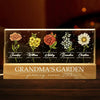 A Garden Of Love Grows - Family Personalized Custom Acrylic Letters 3D LED Night Light - Gift For Mom, Grandma