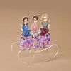 Mother's Greatest Treasure - Family Personalized Custom Acrylic Shaking Stand - Gift For Mom, Grandma