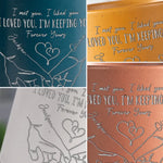 Forever Yours Memorial Keepsake Gift - Pottery Mug