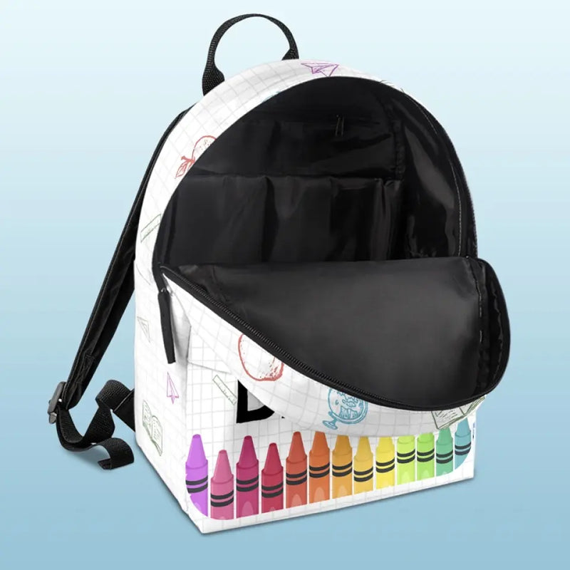 Custom Name Dinosaur Alphabet Gifts for Kids - Personalized Kid Backpack