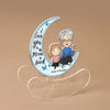 Always My Mother Forever My Friend - Family Personalized Custom Acrylic Shaking Stand - Gift For Mom, Grandma