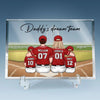 Dream Team - Family Personalized Custom Rectangle Shaped Acrylic Plaque - Gift For Family Members