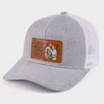 Custom Photo Romantic Couple Gifts - Personalized Leather Patch Hat