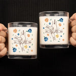 Custom Name Family Hands Gifts - Personalized Glass Mug