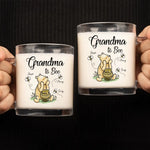 Custom Name Grandma to Bee Gifts for Grandmothers - Personalized Glass Mug
