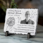 Custom Photo Memorial Gifts - Personalized Stone With Stand