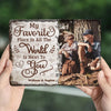 Custom Photo I Need You - Couple Personalized Custom Rectangle Shaped Stone With Stand - Gift For Husband Wife, Anniversary