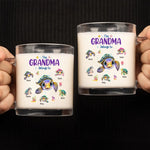 Custom Name Sea Turtle Gifts for Grandma - Personalized Glass Mug