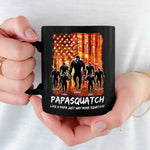 Custom Name Sasquatch Papa Gifts for Dad - Personalized Mug