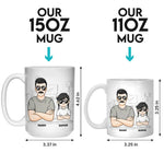 Custom Name Funny Dad Gifts - Personalized Mugs