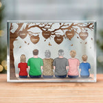 Custom Name Family Tree Gifts for Families - Personalized Shaped Acrylic Plaque