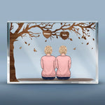 Custom Name Family Tree Gifts for Families - Personalized Shaped Acrylic Plaque