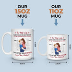 Custom Name Romantic Wife Gifts - Personalized Mugs