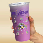 Custom Name Sea Turtle Gifts for Grandma - Personalized Aluminum Changing Color Cup