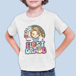 Custom Name First Grade Gifts for Kids - Personalized Apparel