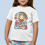 Custom Name First Grade Gifts for Kids - Personalized Apparel