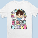 Custom Name First Grade Gifts for Kids - Personalized Apparel