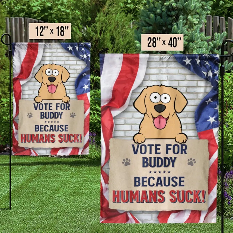 Funny Dog Election Gifts for Dog Lovers - Flag